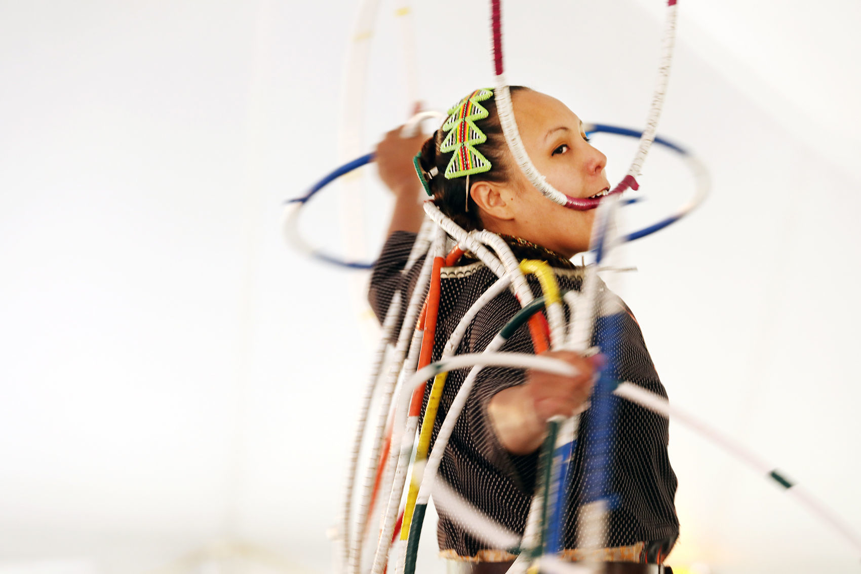 Traditional Native American hoop dancer comes to Butte